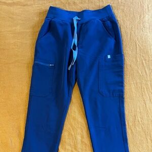 Figs Women's High Waisted Dowa Navy Scrub Pants Size XS/Petite